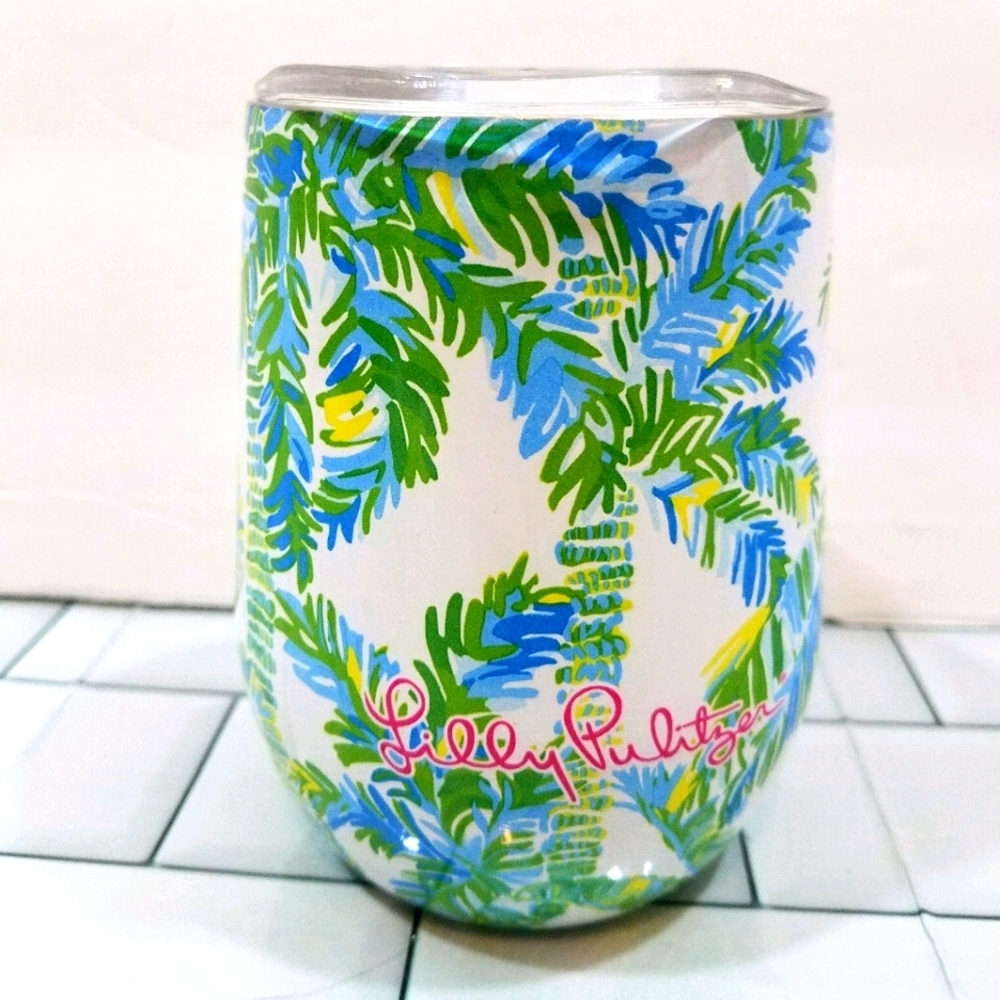 Lilly Pulitzer Travel Tumbler 12oz NWOT